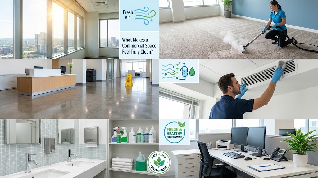 What Makes a Commercial Space Feel Truly Clean?