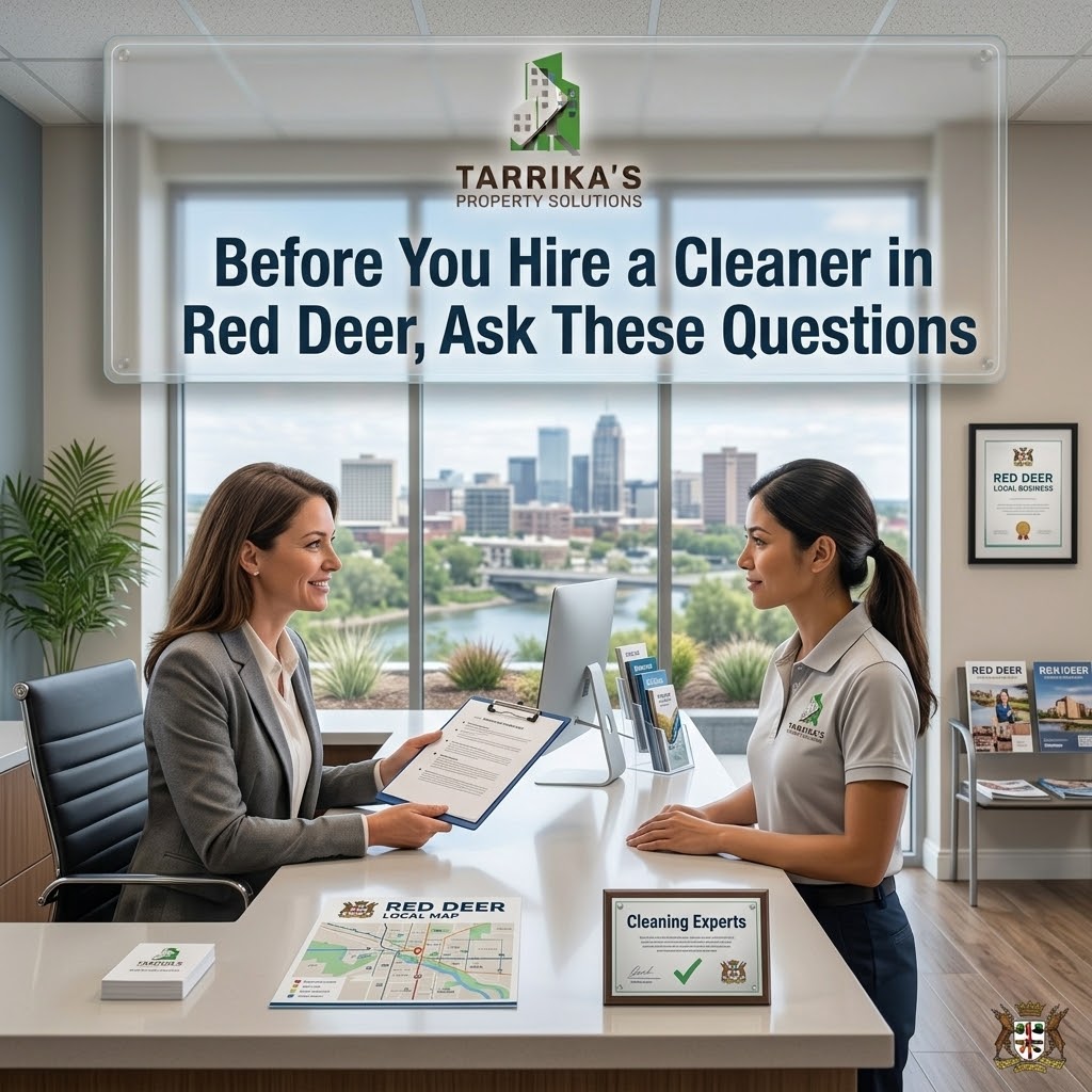 Before You Hire a Cleaner in Red Deer