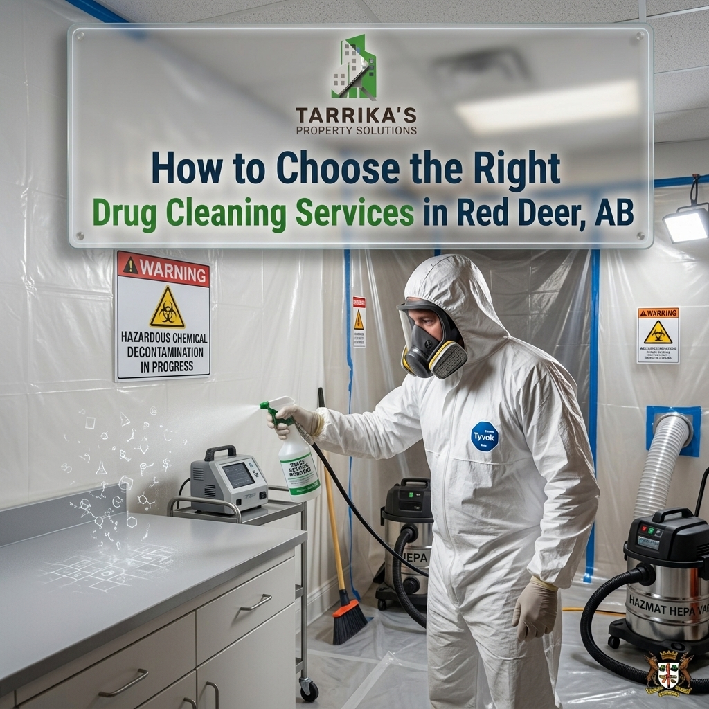 What to Look for in Drug Cleaning Services in Red Deer