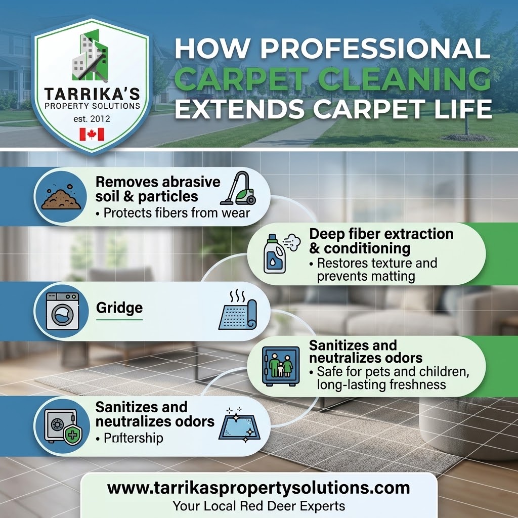 How Professional Carpet Cleaning Can Extend the Life of Your Carpets in Red Deer