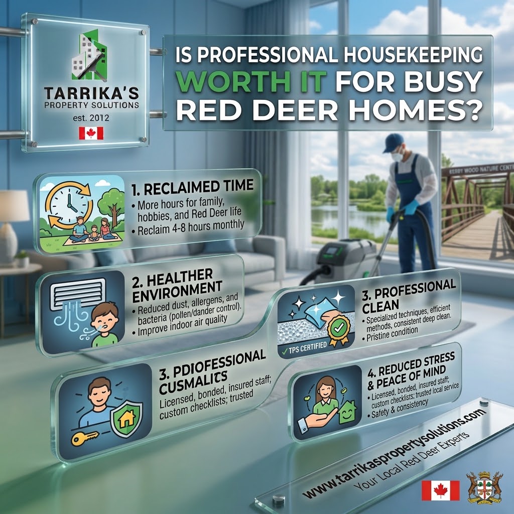 Is Professional Housekeeping Worth It for Busy Red Deer Homes