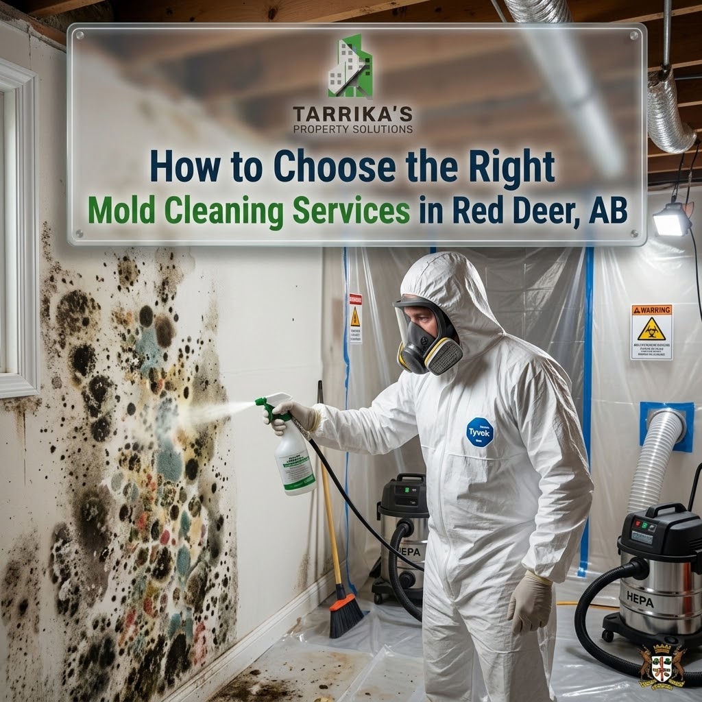 How to Choose the Right Mold Cleaning Services in Red Deer, AB